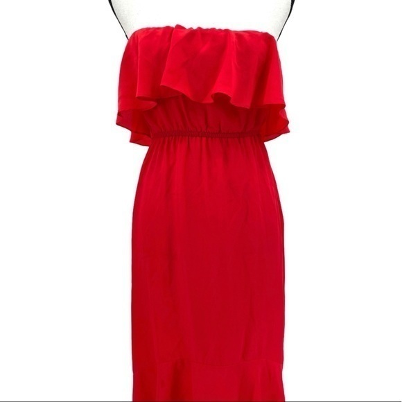 SOFIA VERGA XS STRAPLESS CHERRY DRESS. - Picture 3 of 7